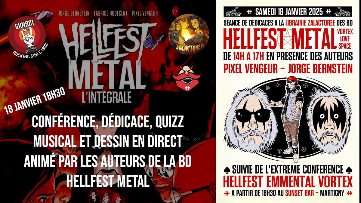 Conf\u00e9rence Interactive - BD Hellfest Metal