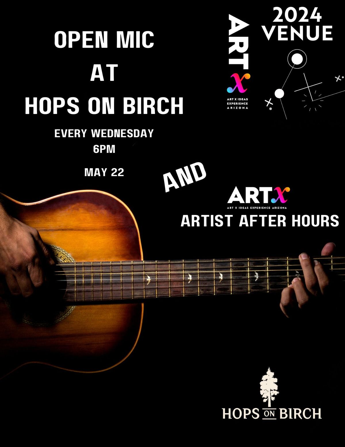 Hops Wednesday Open Mic ArtX Venue
