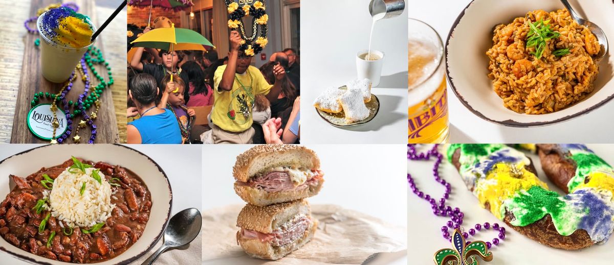 Bayou Gras, Mardi Pardi at Mardi Gras Headquarters - Bayou Bakery, Coffee Bar & Eatery