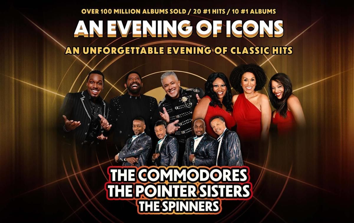 An Evening of Icons: The Commodores, Pointer Sisters, and The Spinners at Hard Rock Live - Hollywood