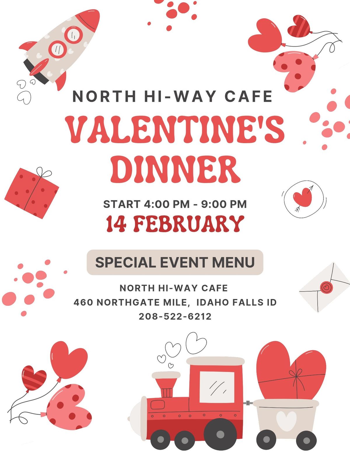 Valentine's Dinner at the Hi-Way 