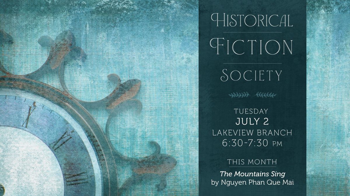Historical Fiction Society Book Club 
