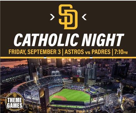 Catholic Night at the San Diego Padres Game