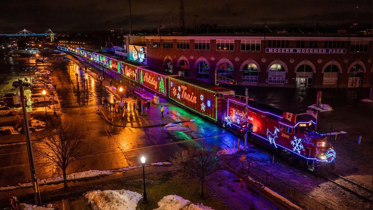 Canadian Pacific Holiday Train at the Freight House Farmers Market