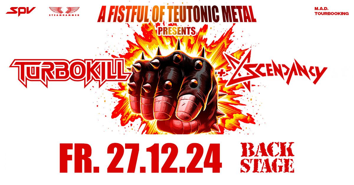 TURBOKILL | A FISTFUL OF TEUTONIC METAL | BACKSTAGE M\u00dcNCHEN 2024