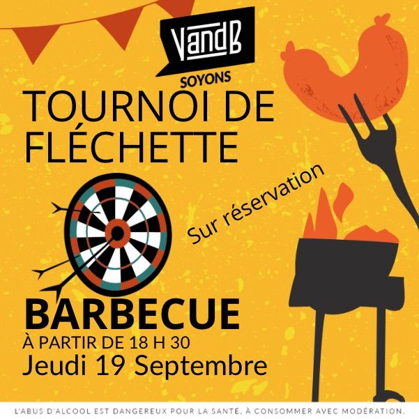 TOURNOI DE FLECHETTE AVEC BBQ