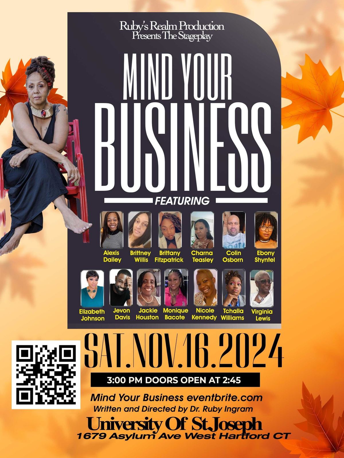 MIND YOUR BUSINESS- A Ruby\u2019s Realm Stageplay