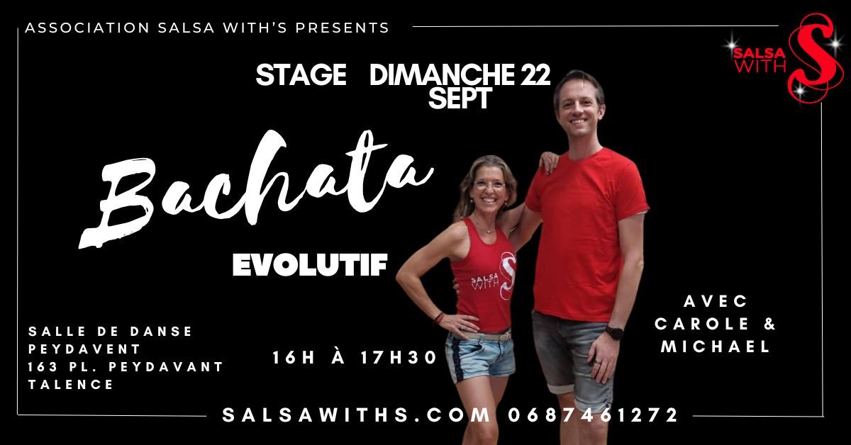 Stage Bachata \u00e9volutif N\u00b04