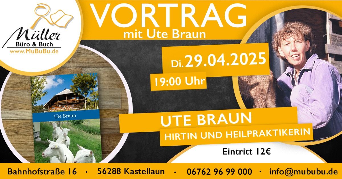 Vortrag mit Ute Braun