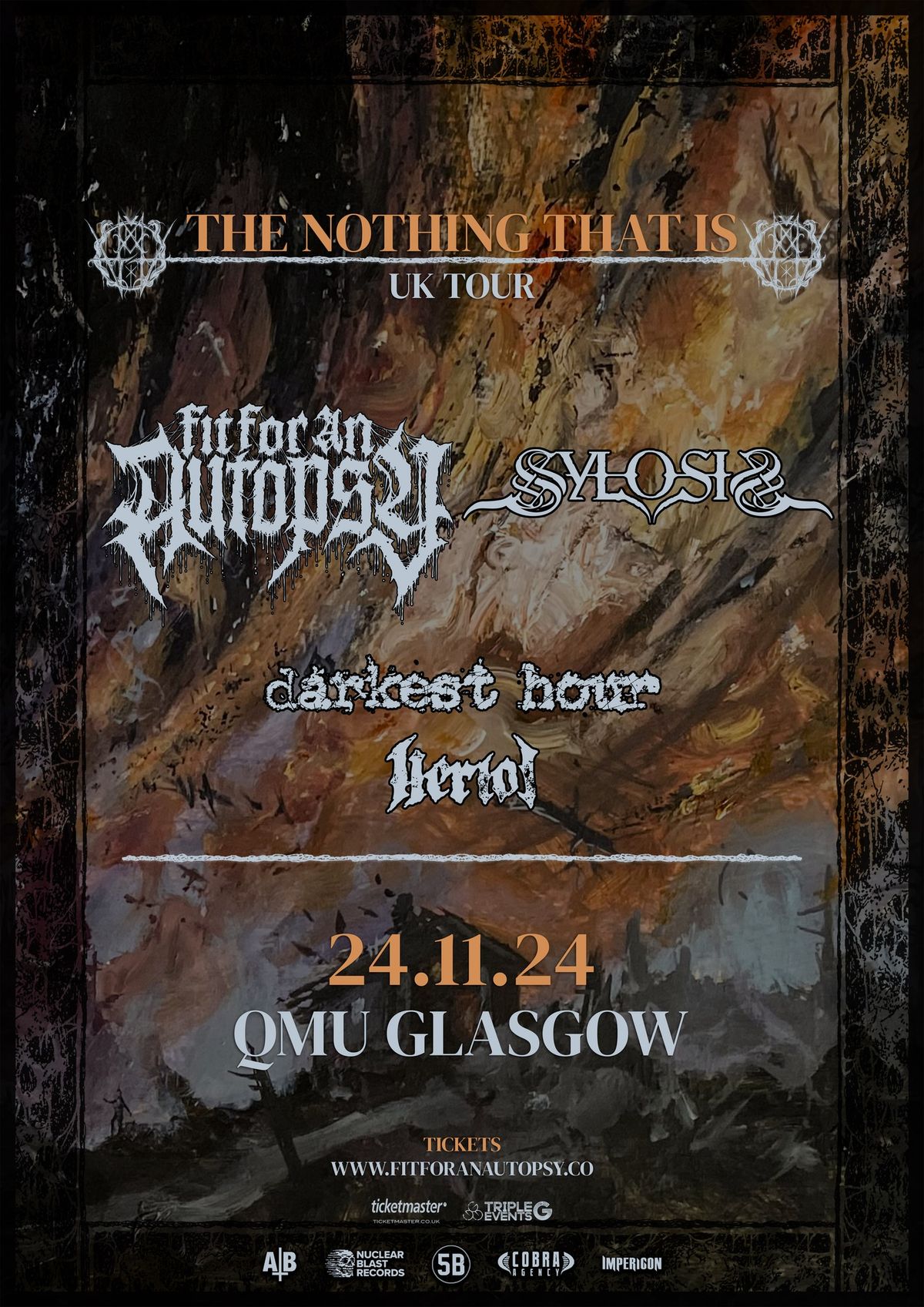 Fit For An Autopsy & Sylosis | Glasgow