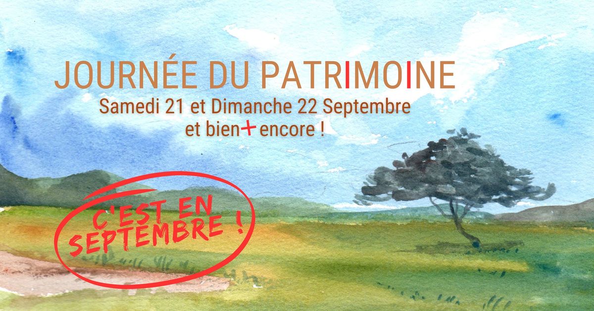 JOURNEE DU PATRIMOINE