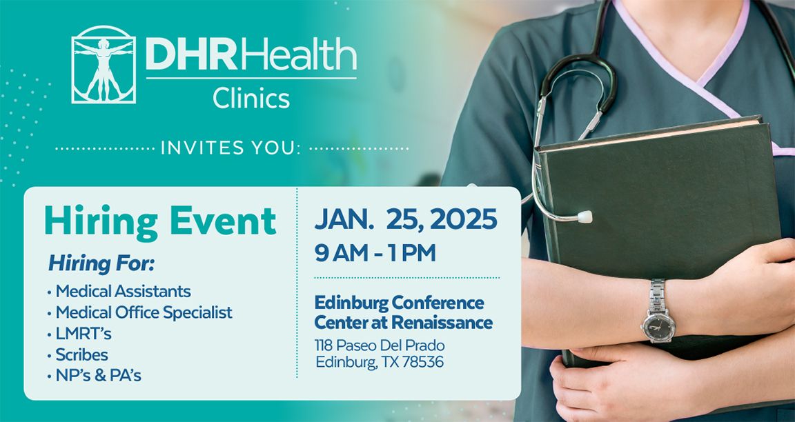 DHR Health Clinics Hiring Event