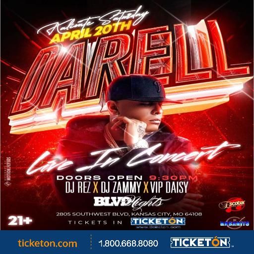 DARELL LIVE IN CONCERT