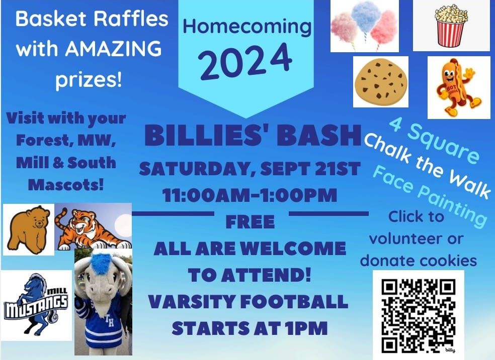 Billies Bash & Basket Raffle!\ud83d\udc10