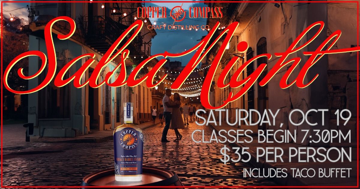 Salsa Dancing at Copper Compass Craft Distilling Co.