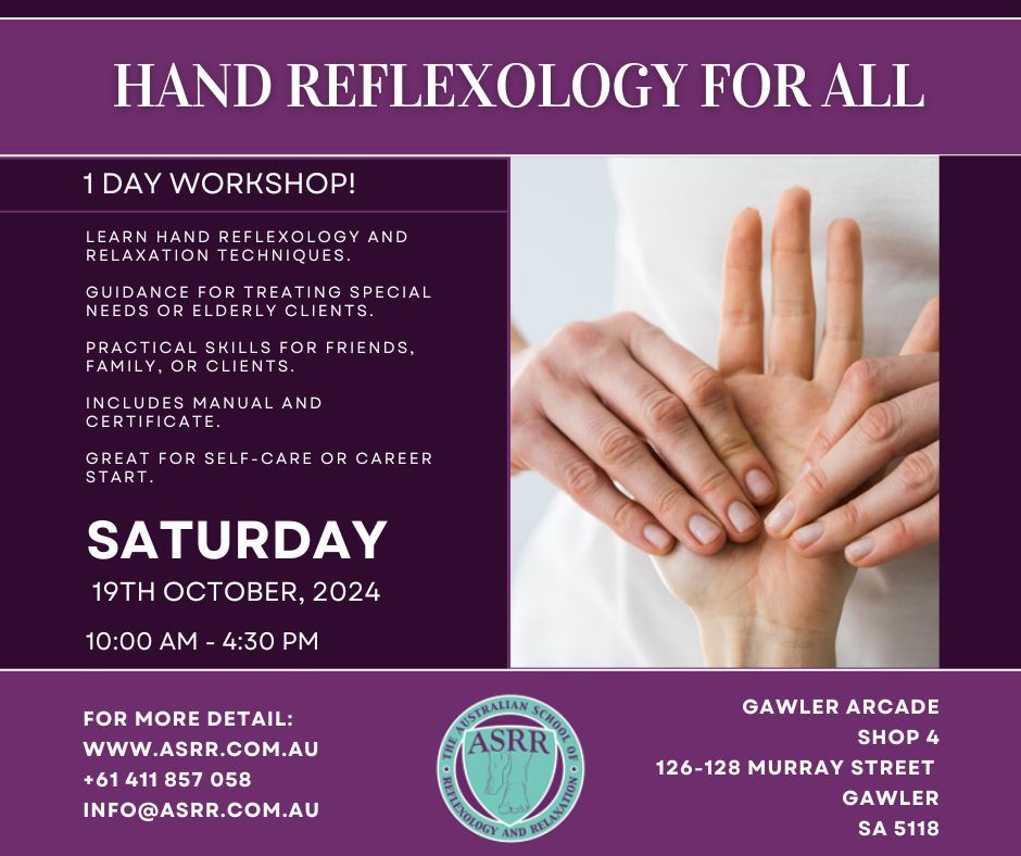 Hand Reflexology Workshop