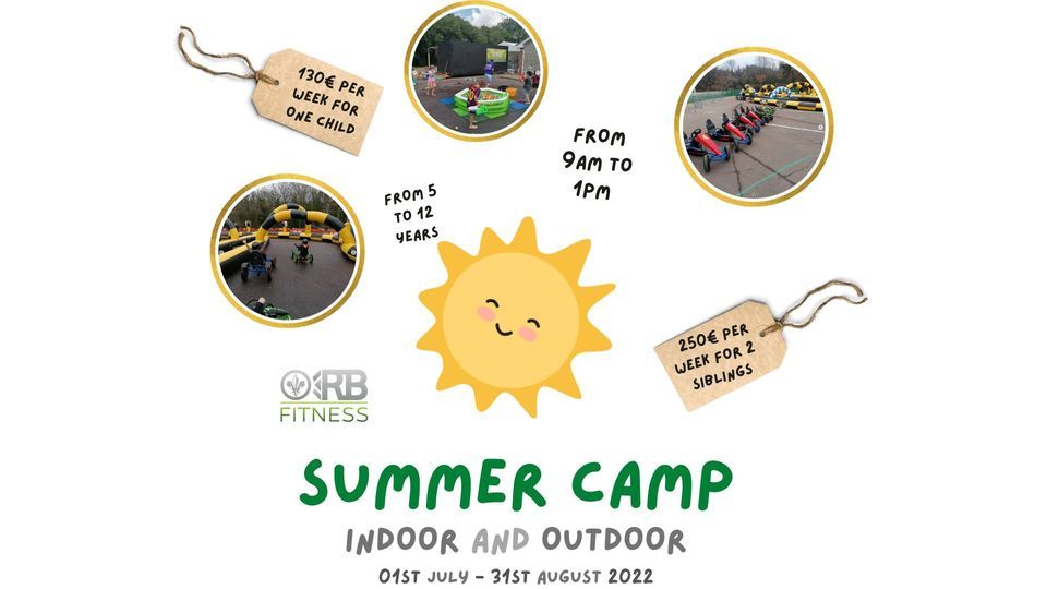 SUMMER CAMP BALLINCOLLIG, RB Fitness Adventure Centre, Cork, 1 July 2022