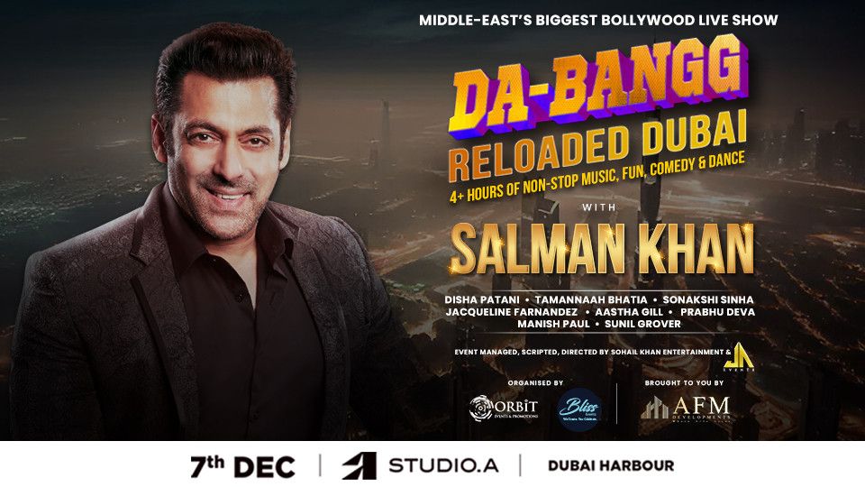 Da-Bangg Reloaded Concert with Salman Khan