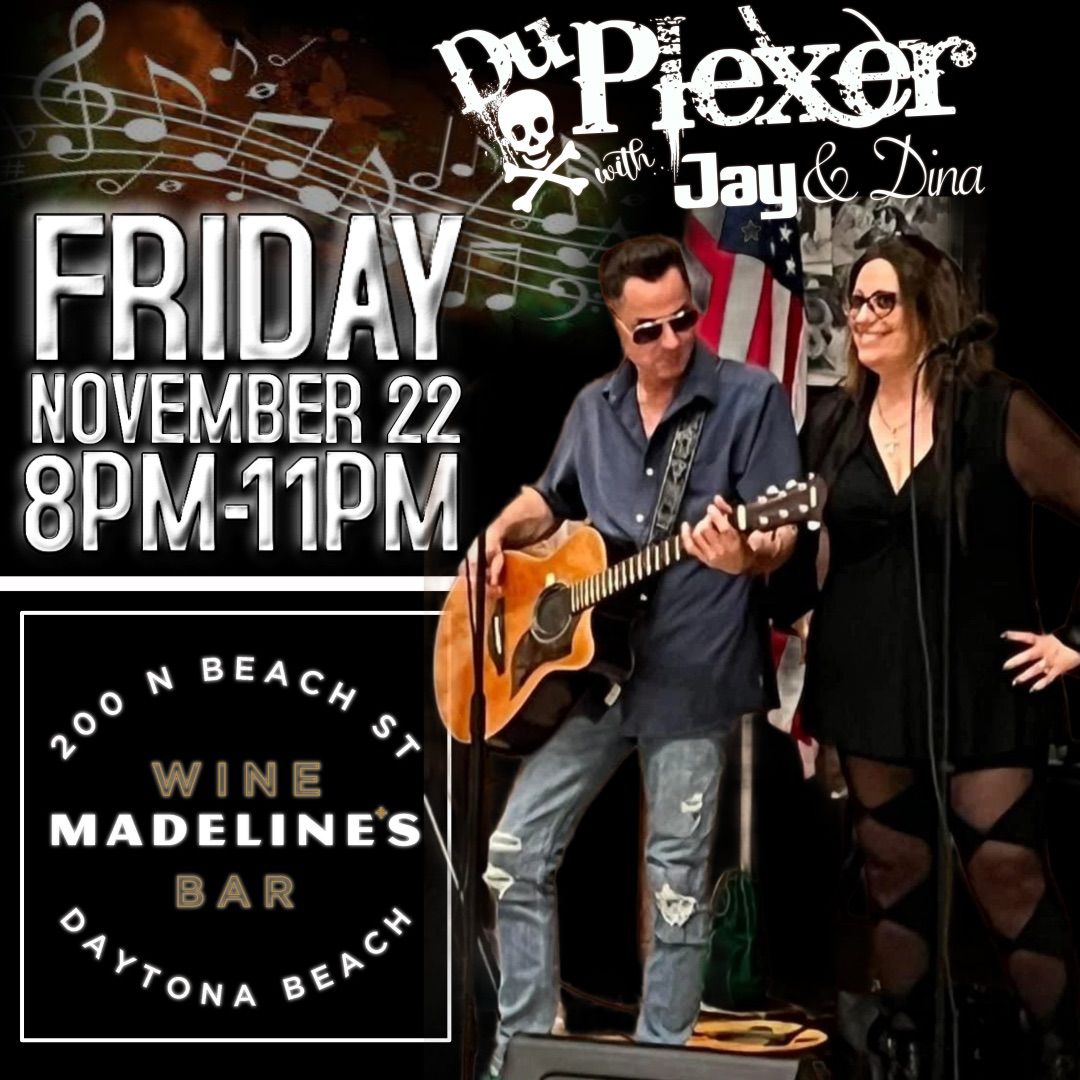 DuPLEXer returns to rock MADELINES WINE BAR