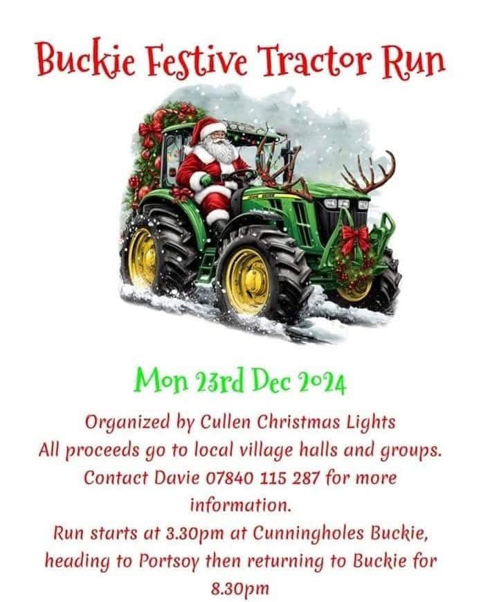 Festive Tractor Run