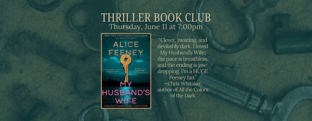 Thriller Book Club - My Husband's Wife