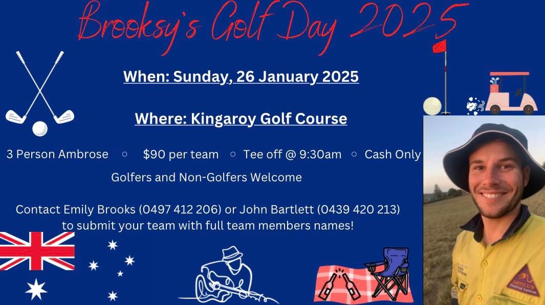 Brooksy\u2019s Memorial Golf Day 2025