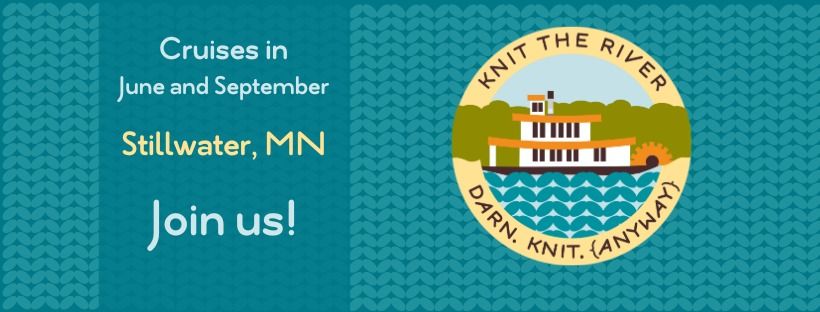 Knit the River Cruise with Darn Knit Anyway