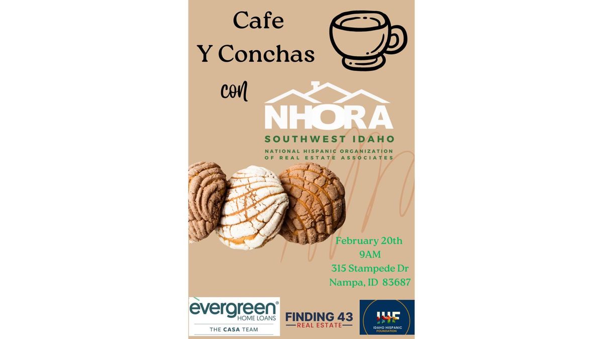 Cafe y Conchas con NHORA 