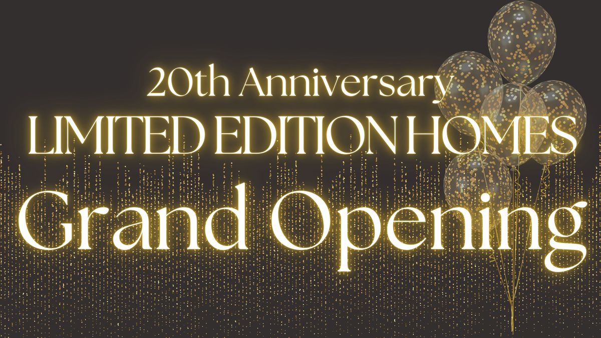 20th Anniversary Homes Grand Opening - Evergreen Collection