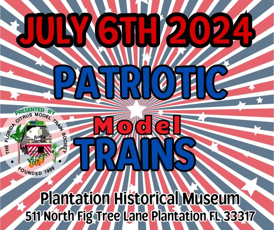 Patriotic Model Trains
