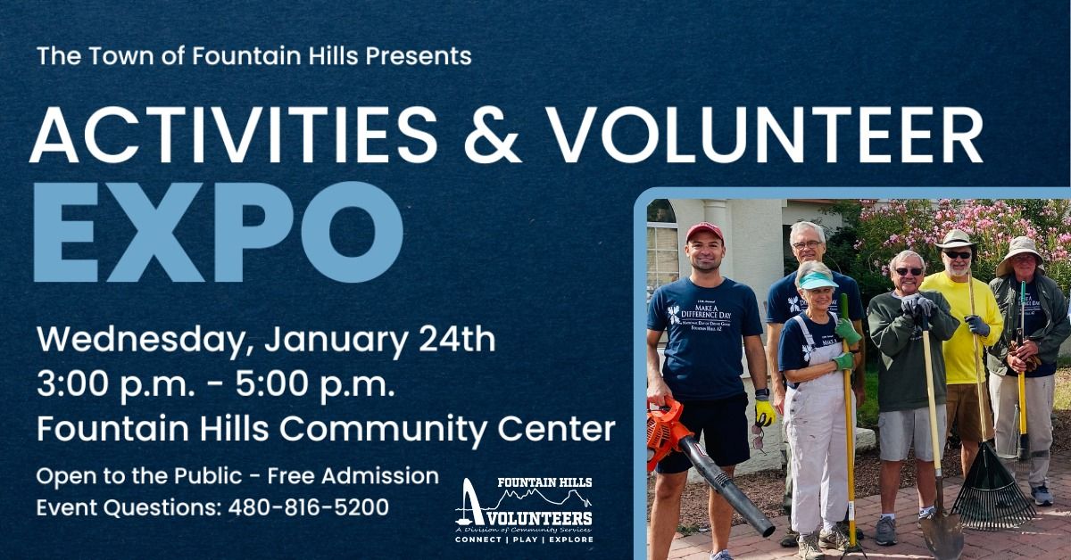 Fountain Hills Activities & Volunteer Expo