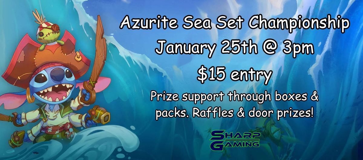 Lorcana Azurite Sea Set Championship!