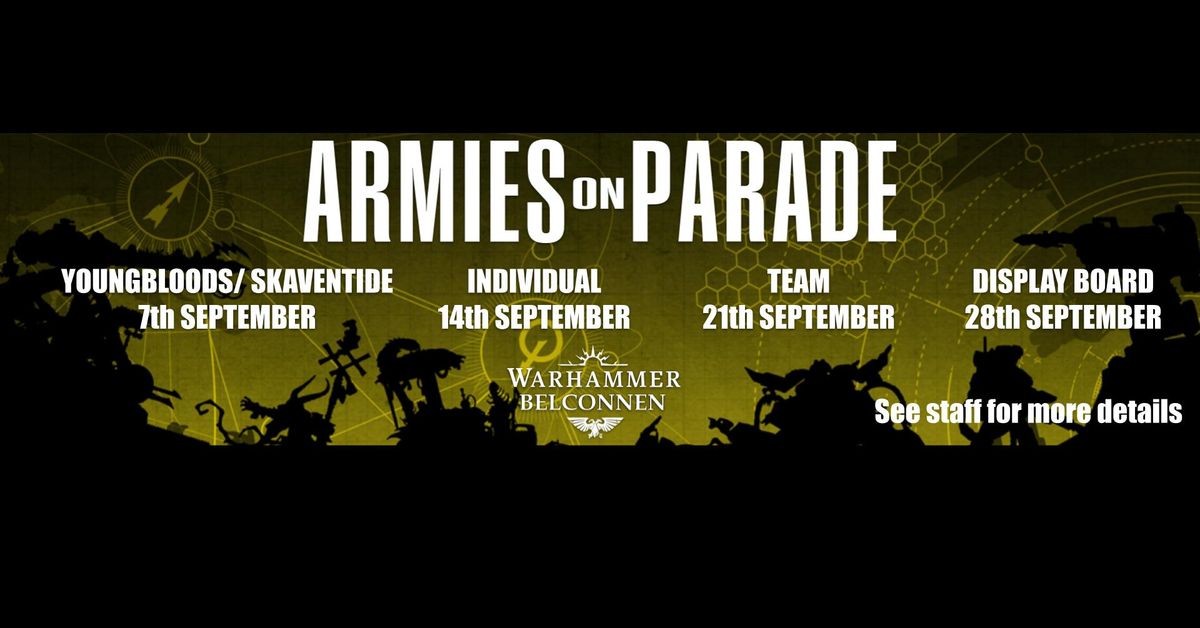 Armies on Parade 2024 @ Belconnen 