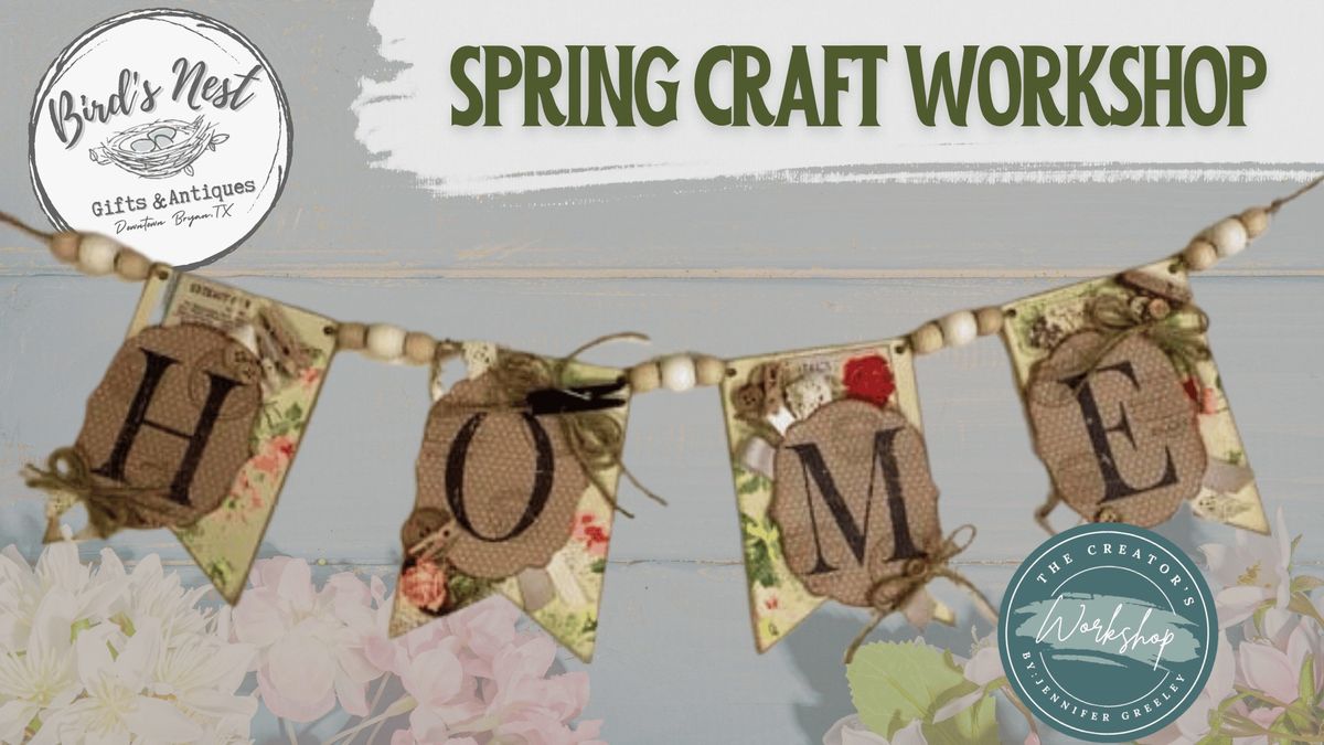 Spring Craft Workshop