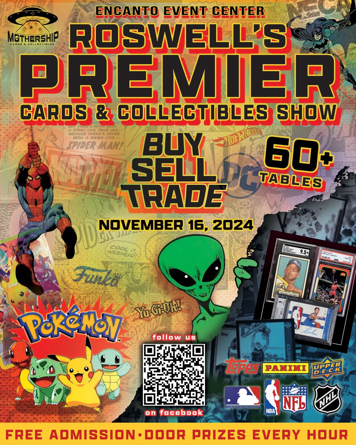 Roswell\u2019s Premier Cards & Collectibles Show