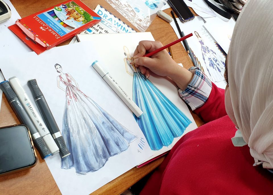 Fashion Drawing & Collection Concept Course (Diploma Drawing Part )