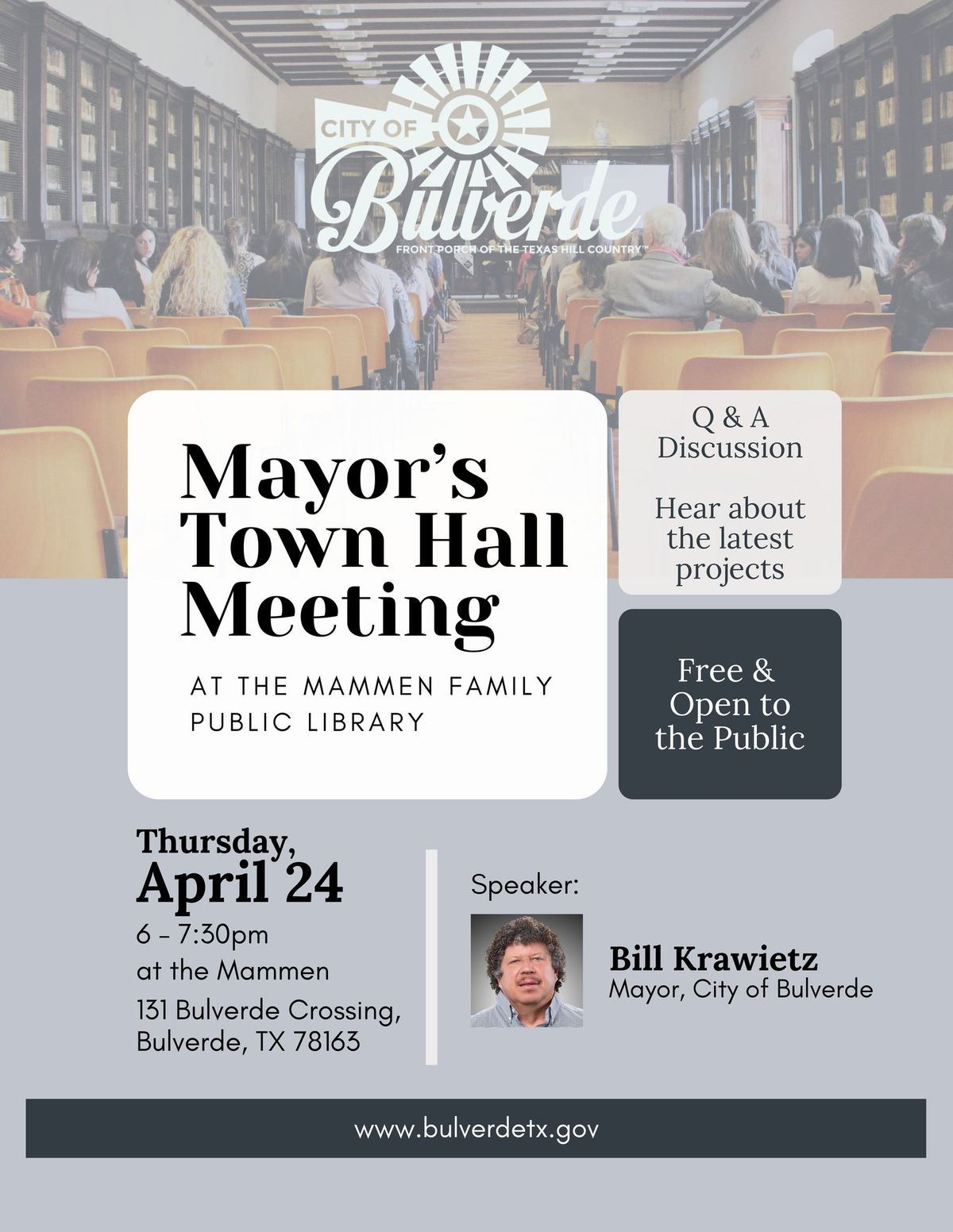 Mayor's Town Hall Meeting