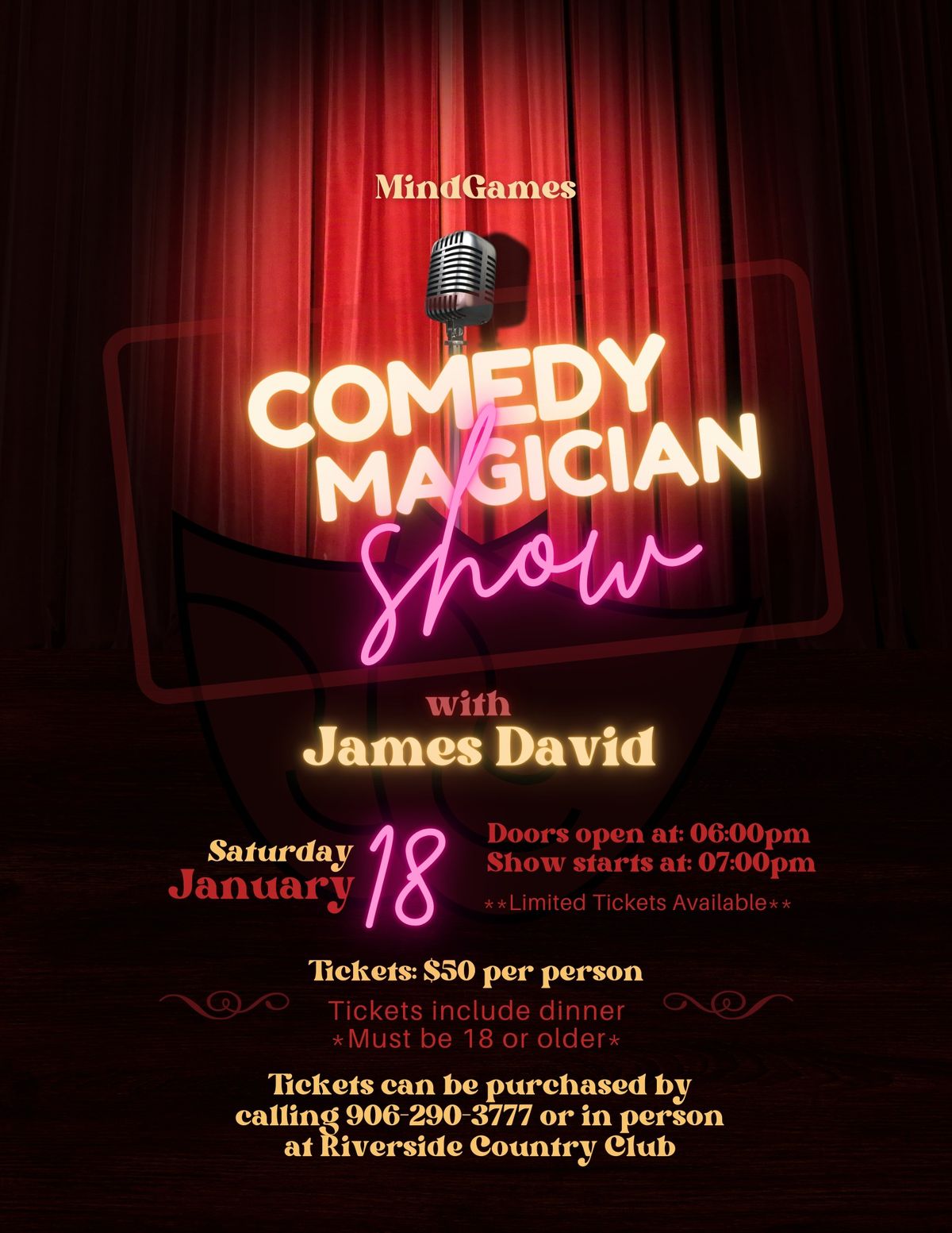 MindGames with James David Comedy Magician