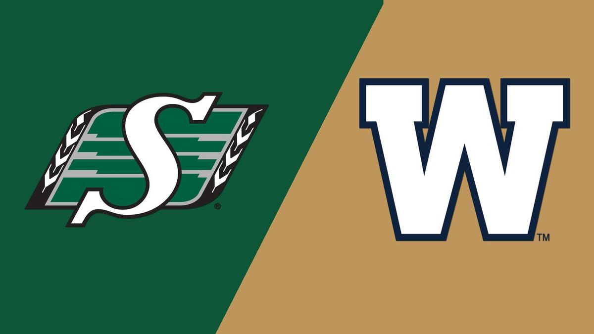 Saskatchewan Roughriders at Winnipeg Blue Bombers at Princess Auto Stadium