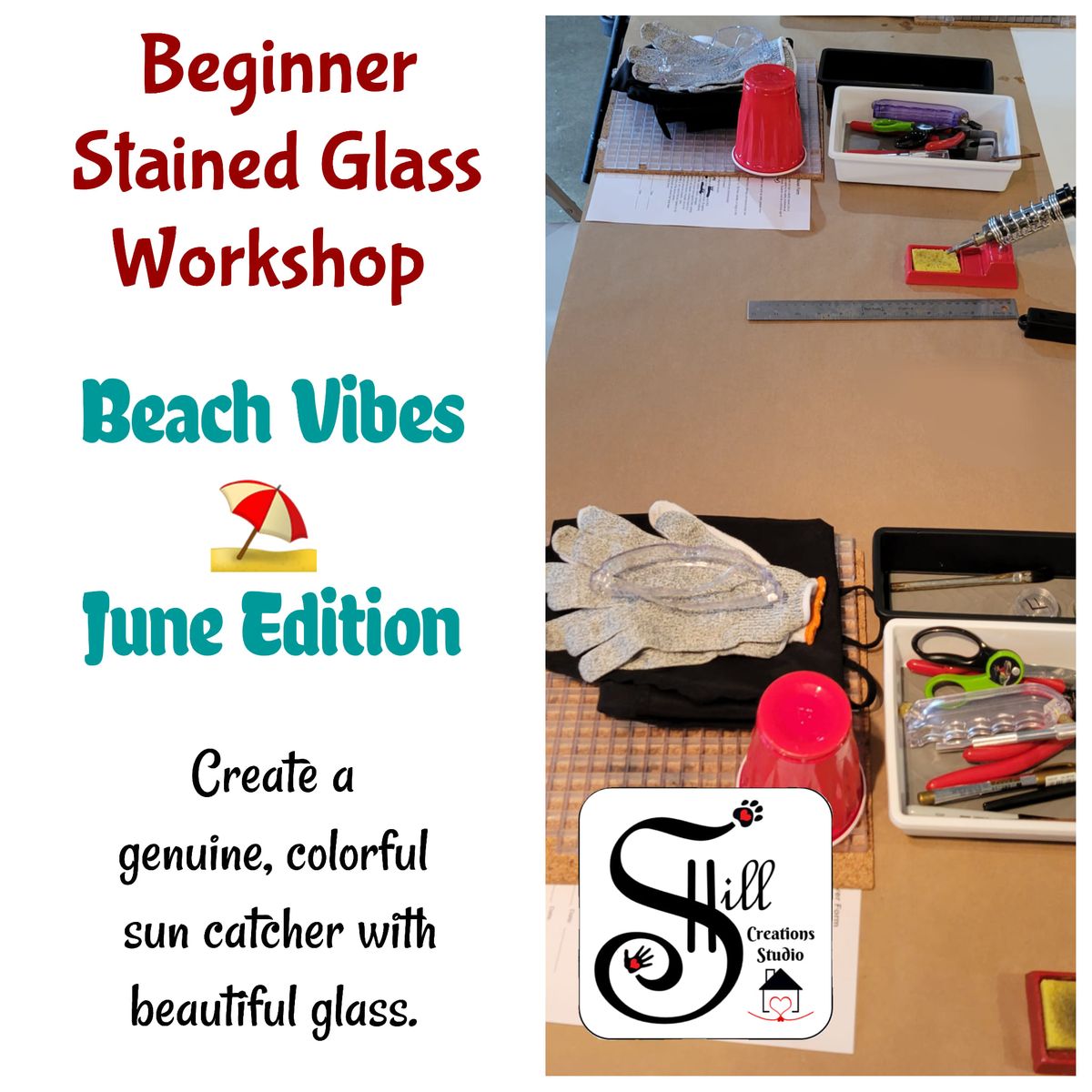 Beginner Stained Glass Workshop 