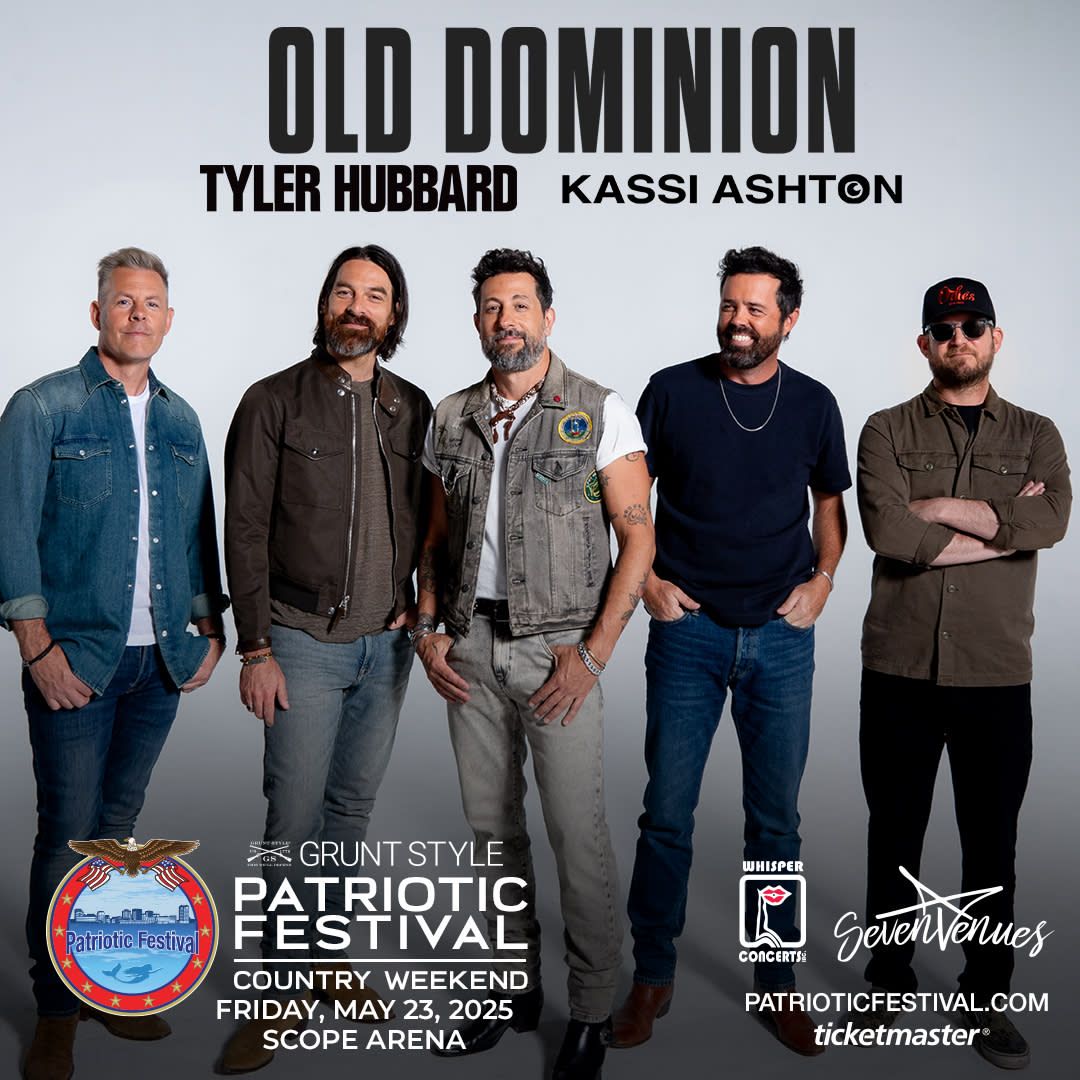 Patriotic Festival: Old Dominion  Tyler Hubbard & Kassi Ashton