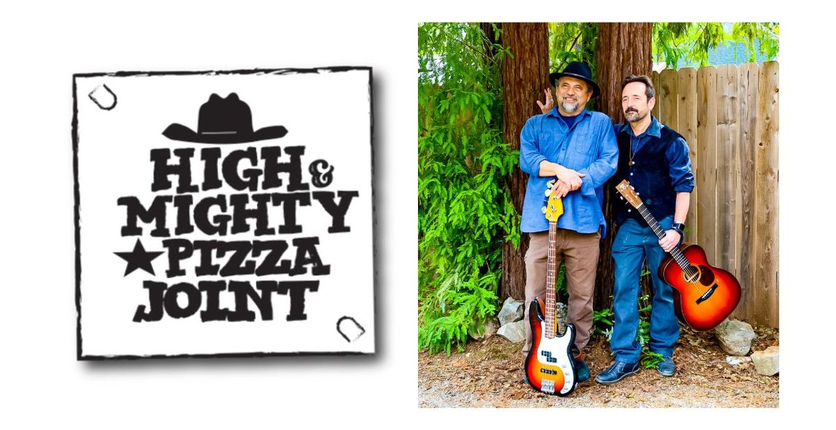 Michael Gaither & Greg Abelar at High & Mighty Pizza