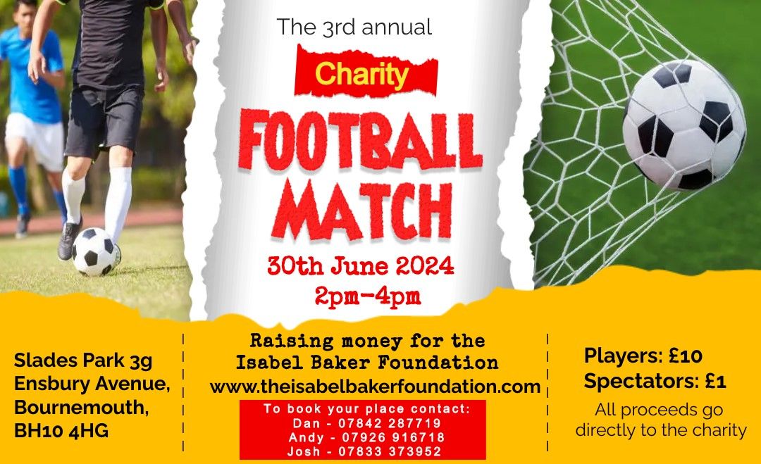 Charity football 2024 
