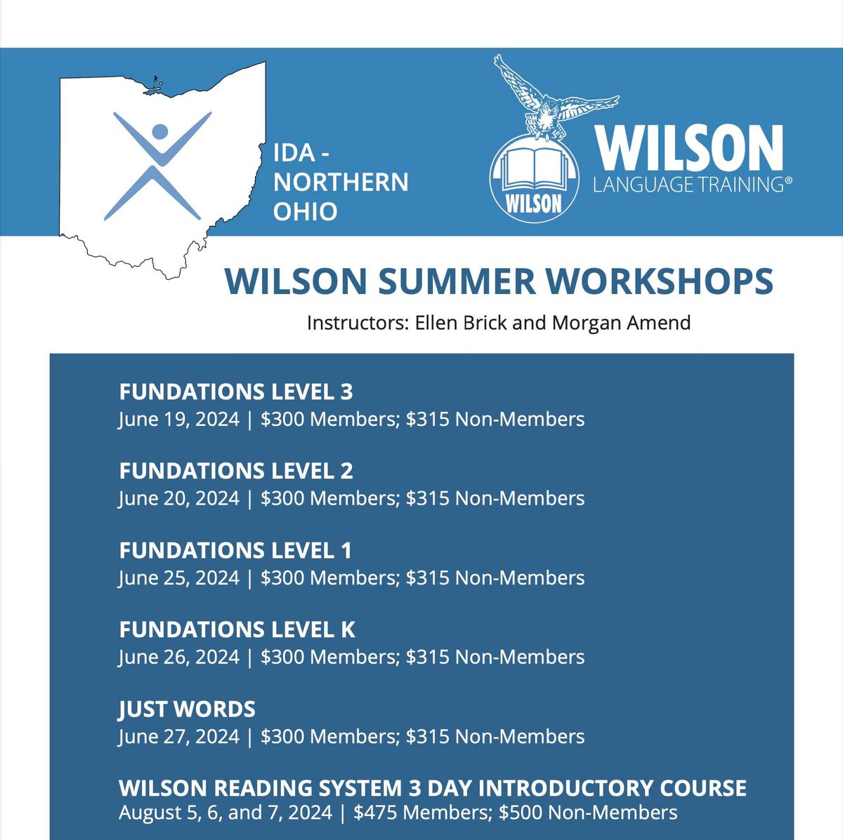 Wilson Summer Workshops