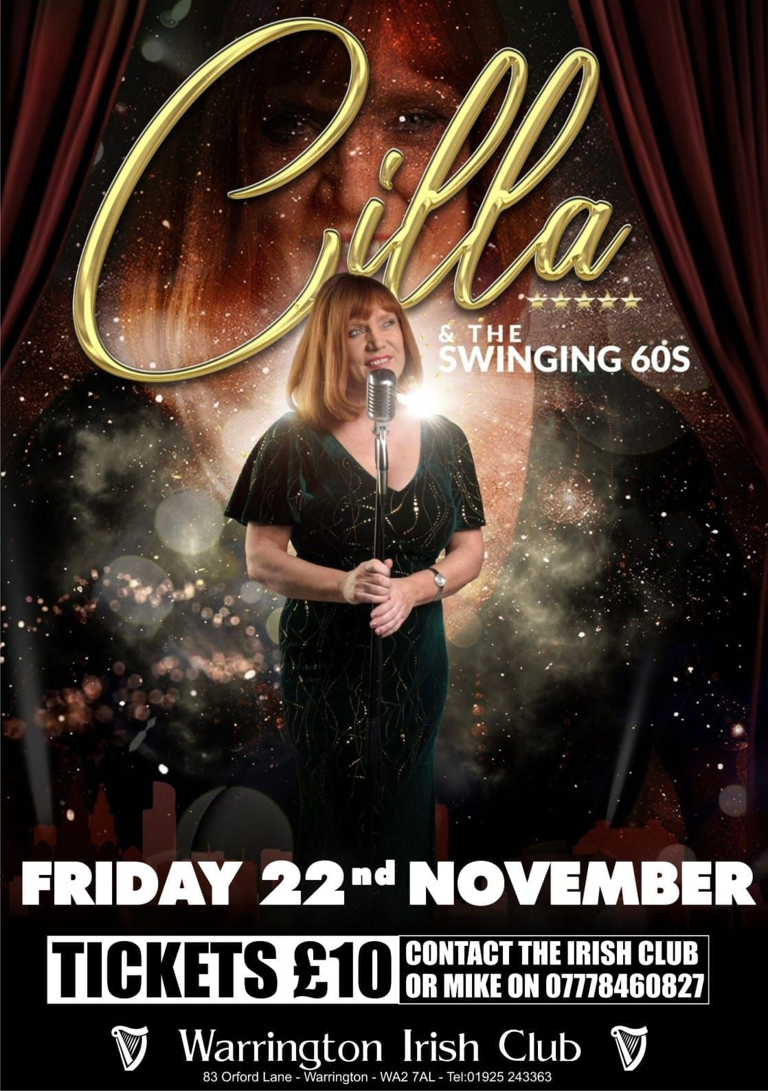 Cilla & The Swinging 60s - Warrington Irish Club