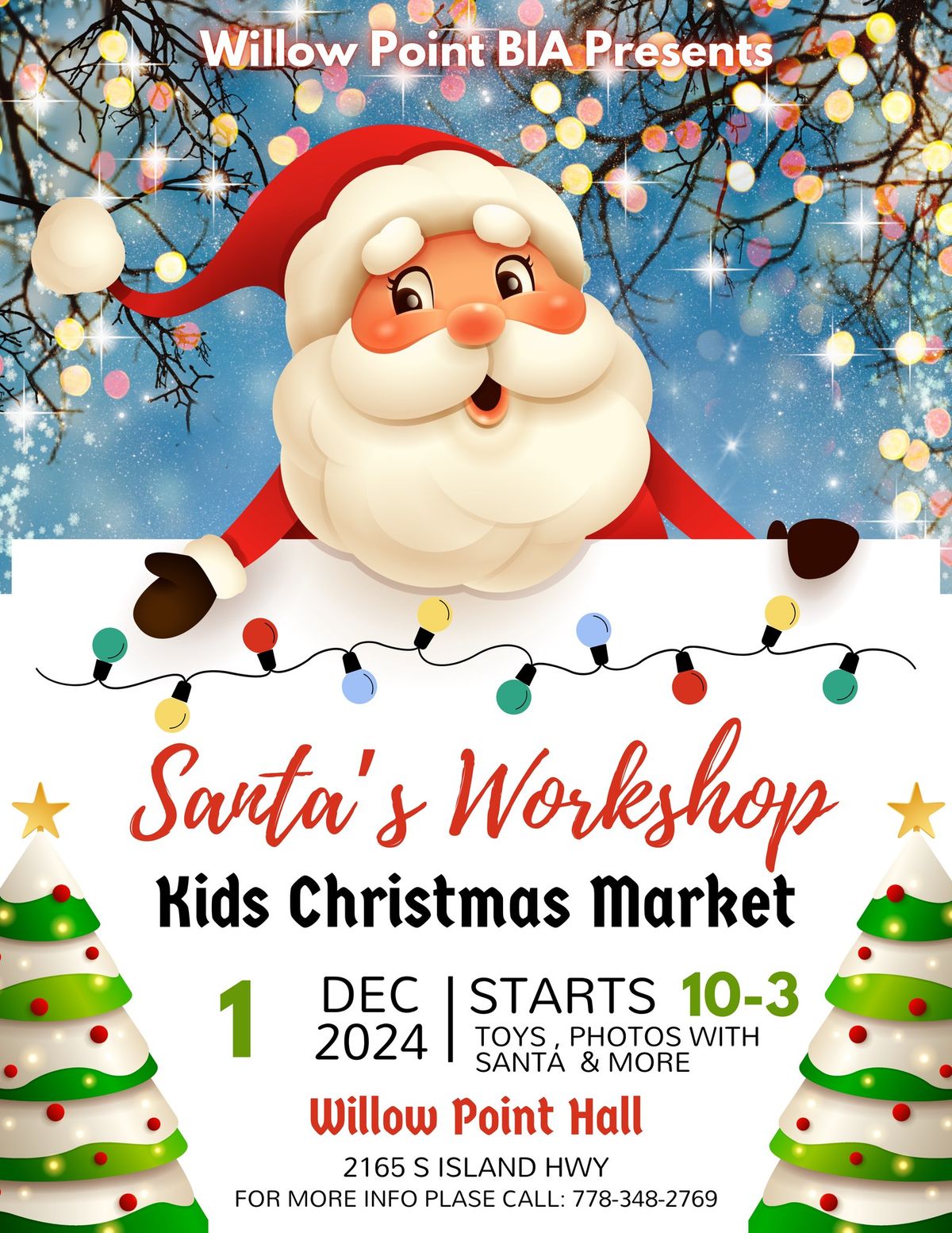 Santa\u2019s Workshop Kids Christmas Market