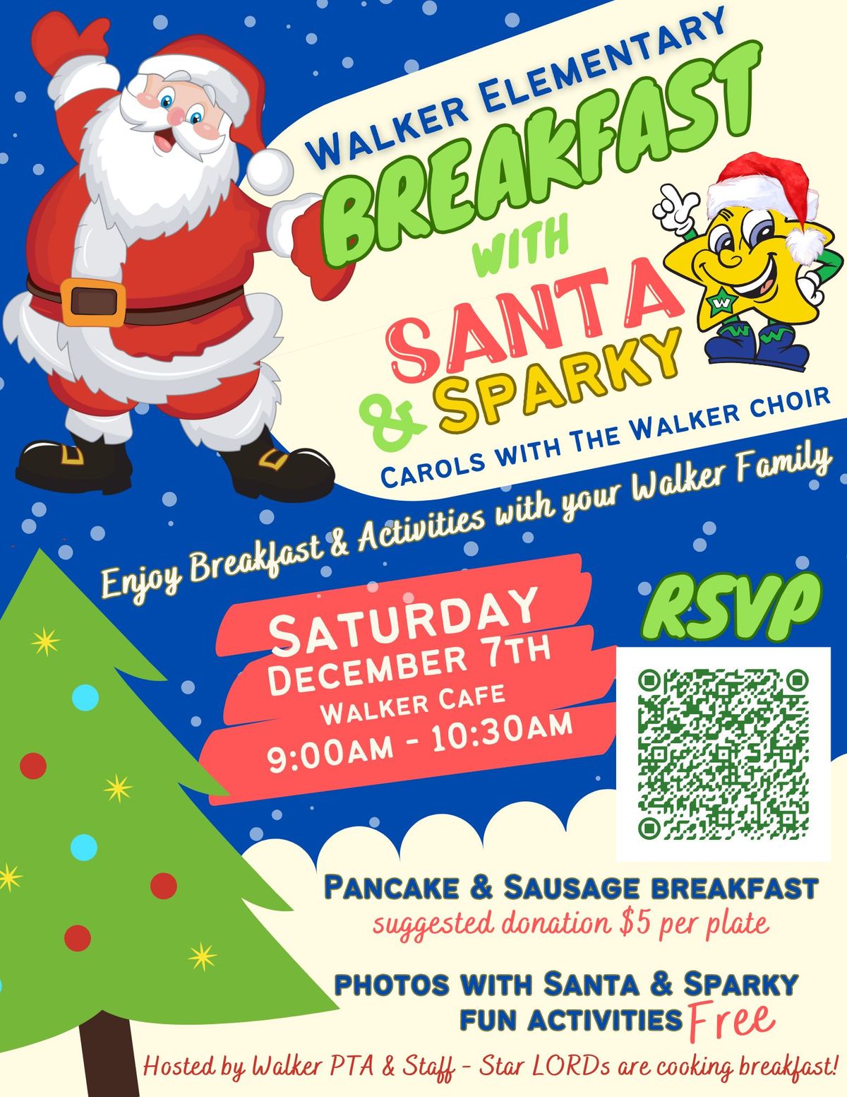 Breakfast with Santa & Sparky