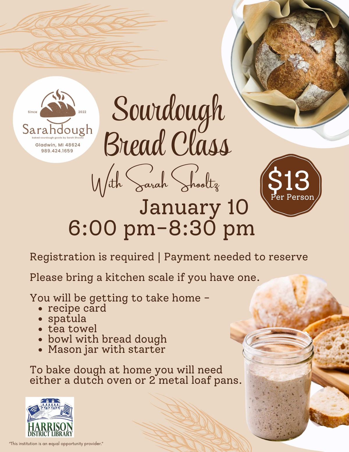 Sourdough Bread Class