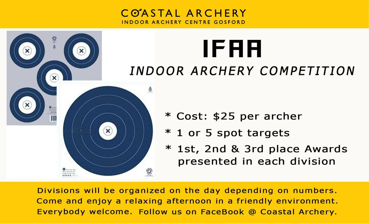 IFAA Style Indoor Archery Competition