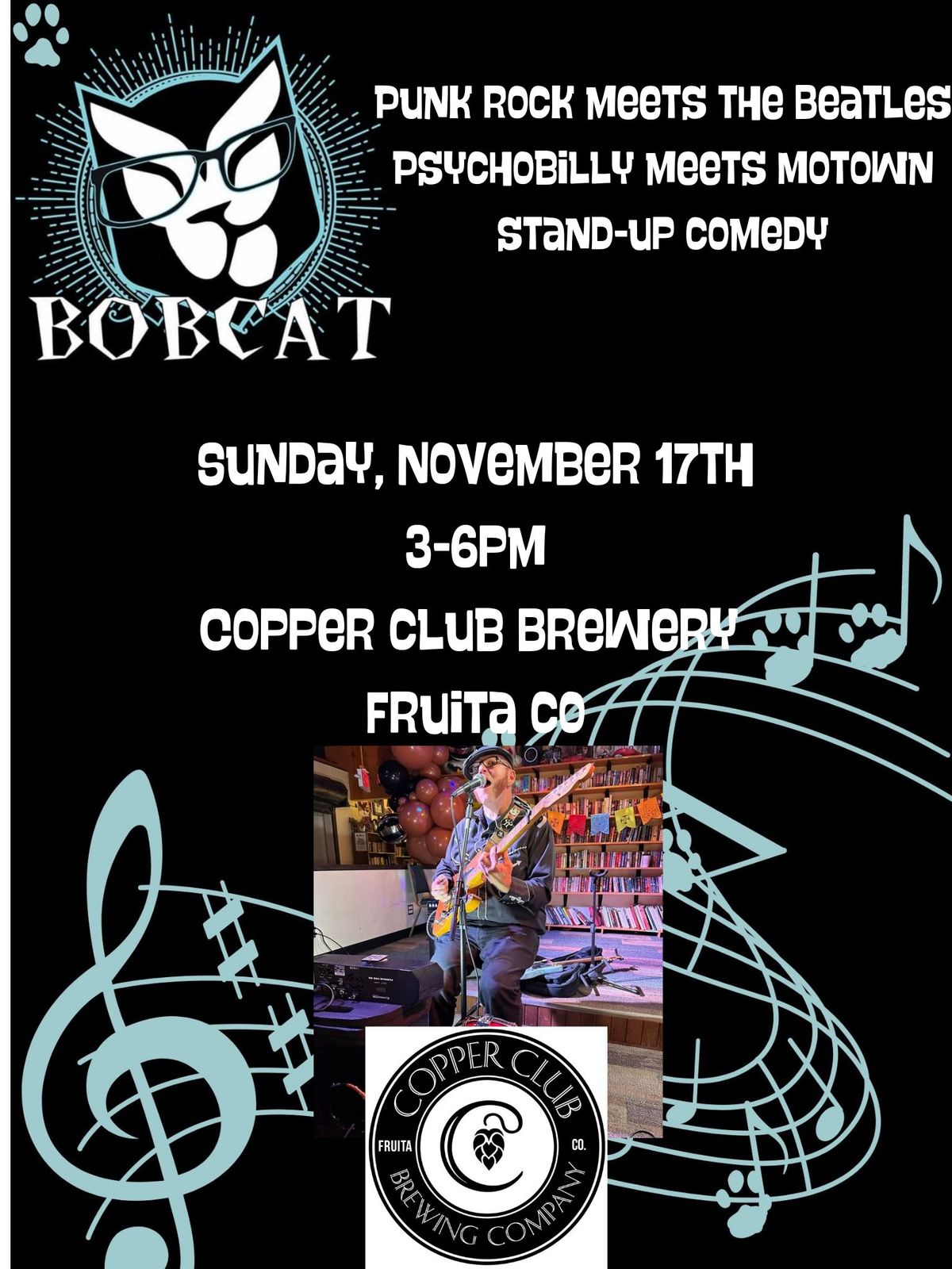 Bobcat Live at Copper Club Brewing, Fruita CO